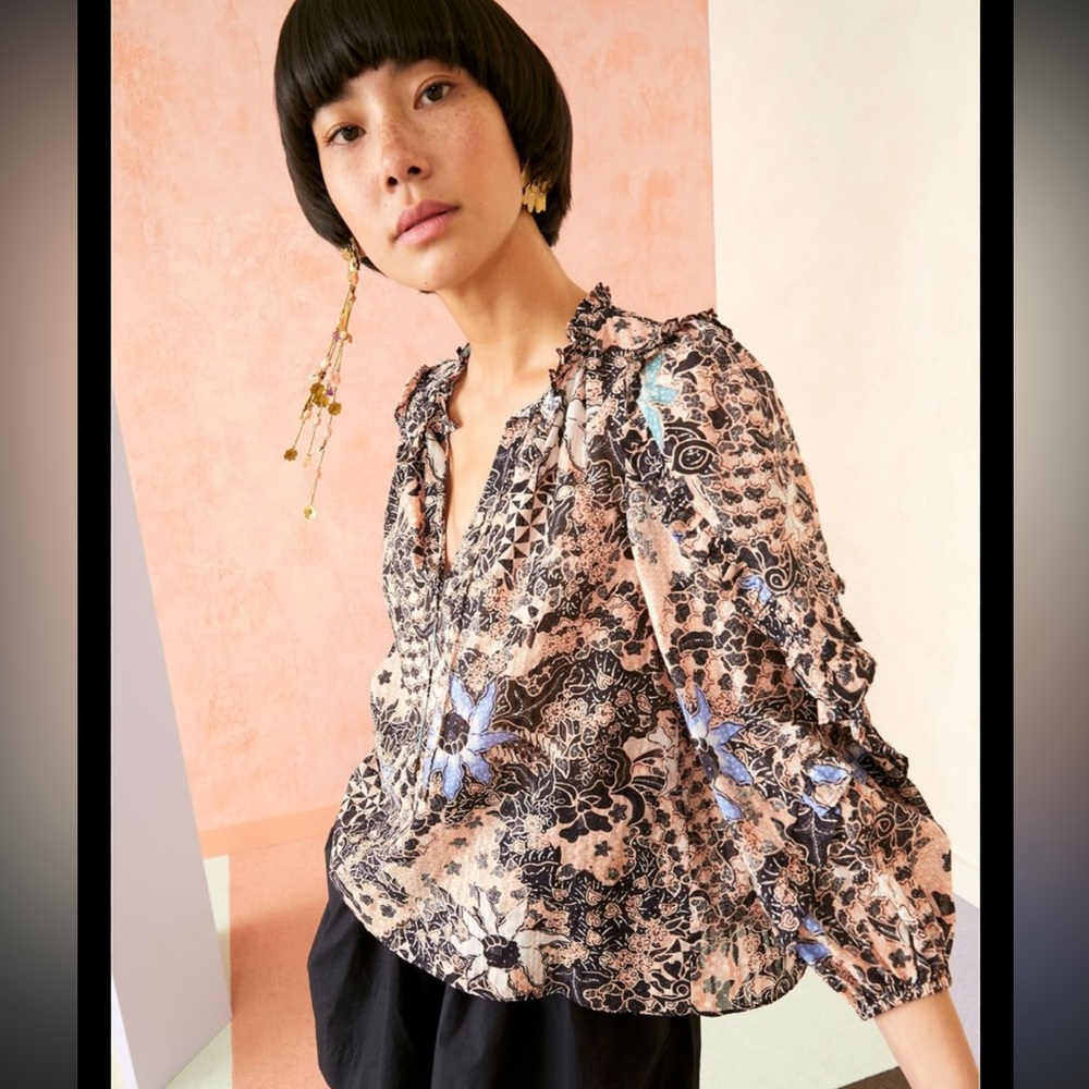 Ulla Johnson Classic Patterned Women's Top